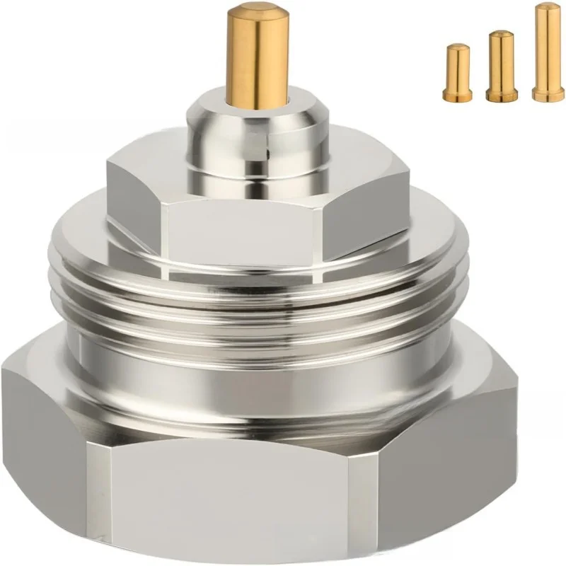 

Термостатический адаптер радиатора Адаптер радиатора из нержавеющей стали для системы домашнего отопления Улучшите адаптер радиатора для домашнего отопления