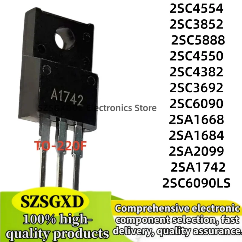 5-10Uds 100% new 2SC5888, 2SC4550, 2SC4382, 2SC3692, 2SC6090,2SA1668, 2SA1684, 2SA2099 2SA1742 2SC4554, 2SC3852, 2SC6090LS