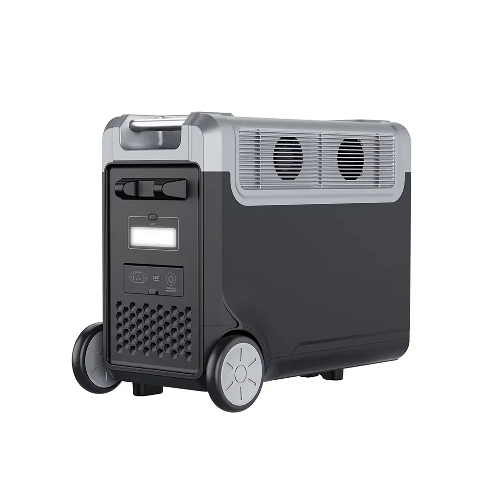 3600W LiFeFO4 battery home energy storage system 3840WH Portable powerstation support Solar Generator with UPS