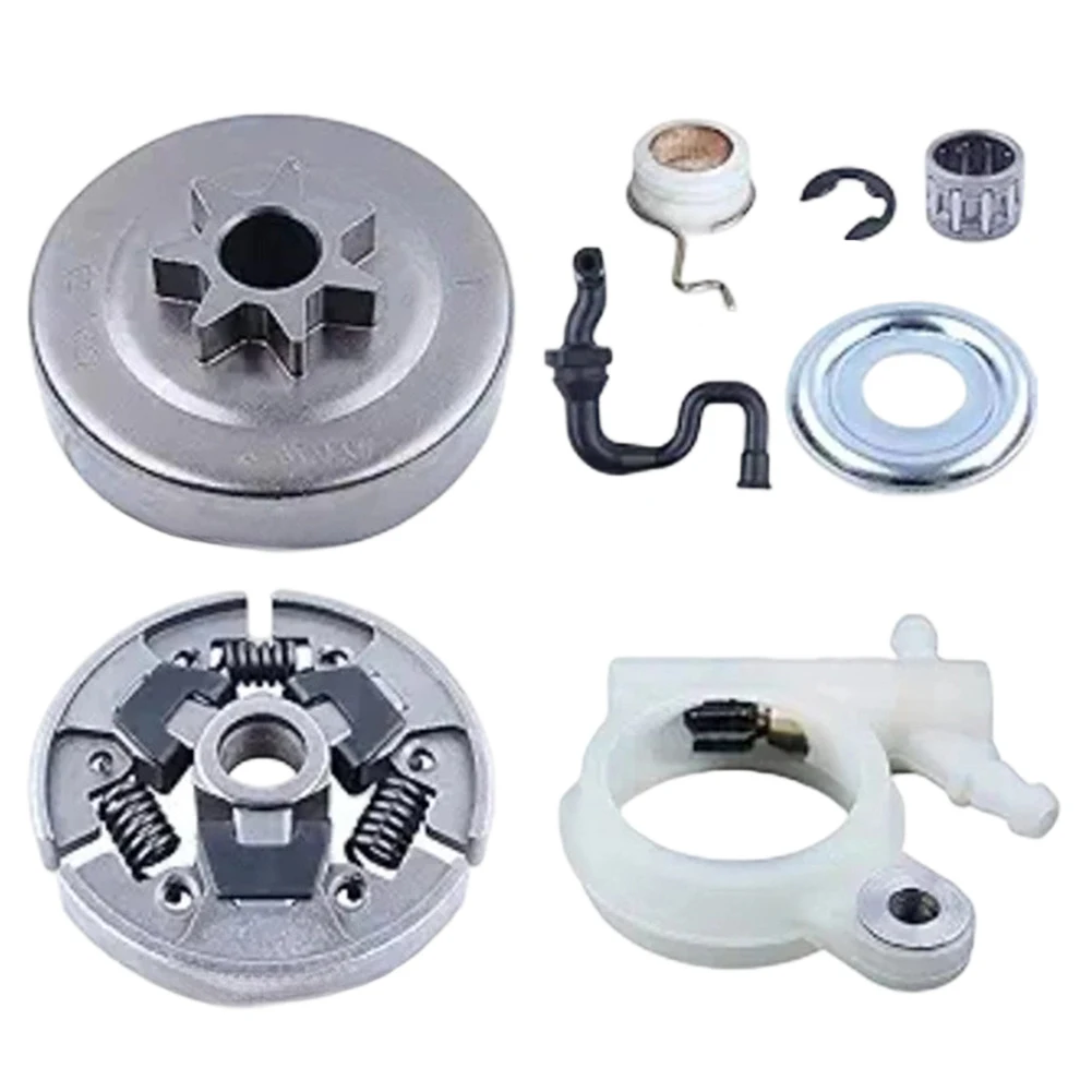 For Chainsaw Repair Silver Passive Disc Clutch Frequent Use Resistant Robust Metal Construction Precision Engineered Fit