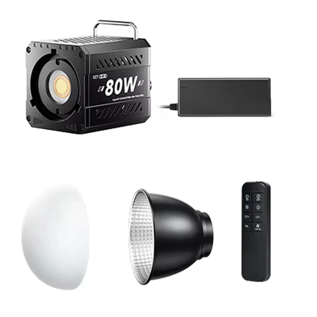 

ABGN 80 Вт COB камера свет видео с регулируемой яркостью 2500-6500K фотографический светодиодный светильник для фотостудии фильм Livstreaming US PLUG