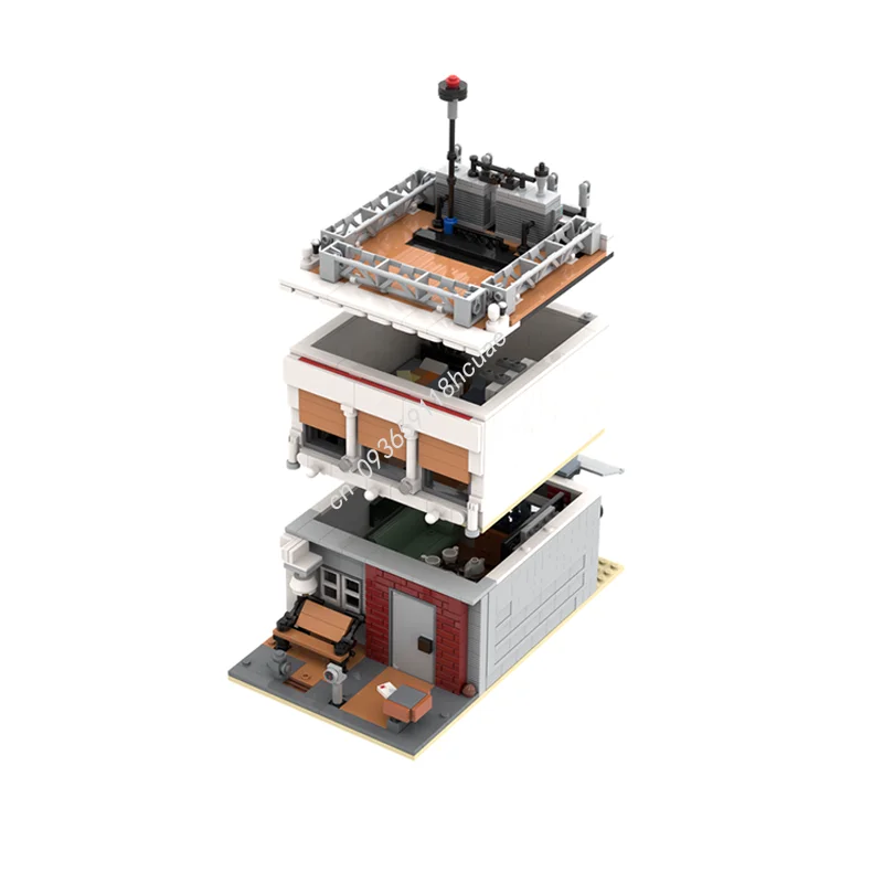 1219 pz MOC Seinfeld S Casa Alternativa Modulare Modello di Costruzione di Giocattoli Blocchi FAI DA TE Idea Educazione Mattoni Regalo Di Natale Di Compleanno