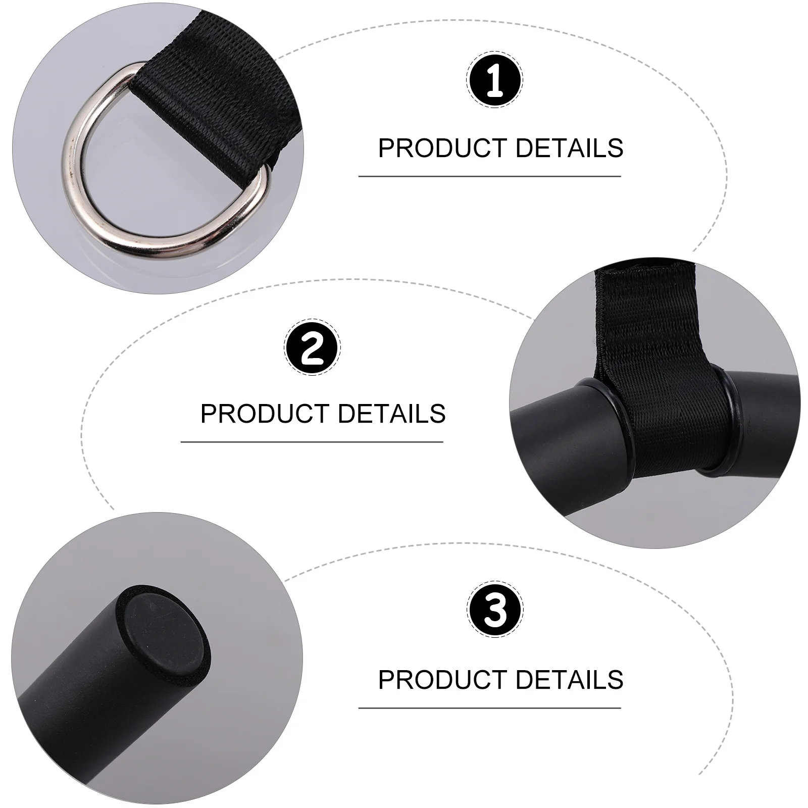 

1Pcs Pull Down Bar Steel Muscle Pull Equipment Bicep Triceps Back Workout Ergonomic Equipment