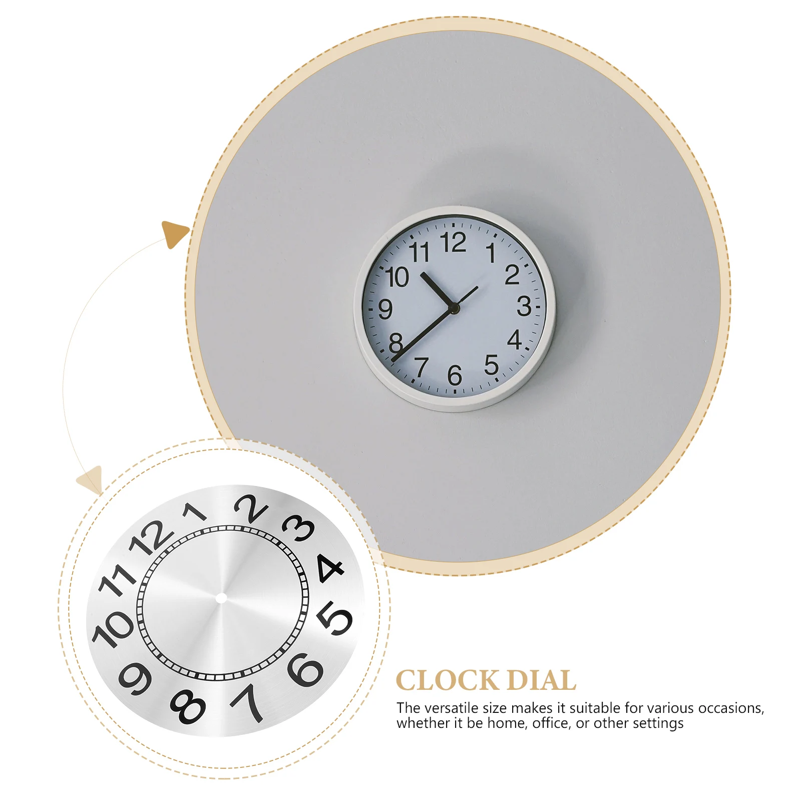 

Aluminum Dial Diy Parts Clock Motor Clock Mechanism For Replacement Repairing Movement Diy Mechanism Wall Mechanism Replacement