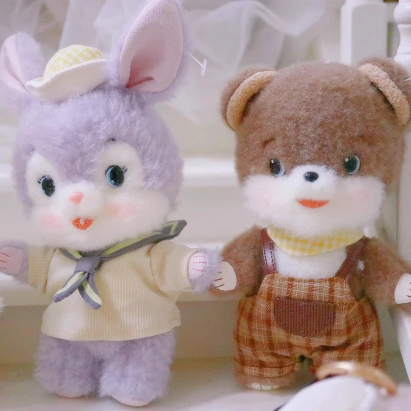 

Оригинальный набор Bobo Showa Play House Mystery Blind Box: плюшевые фигурки кроликов и ягнят, брелок, украшение для сумки, подарок на день рождения