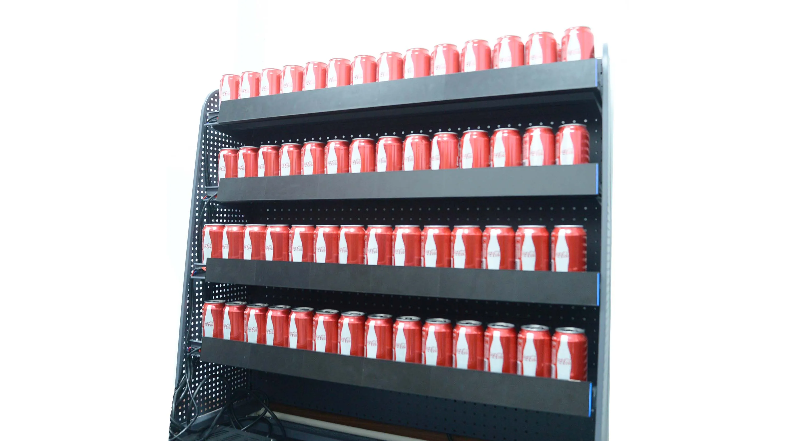 Shenzhen Supermarket P2/P1.56/P1.25/P1.875 Indoor Banner Cob Led Sign Display Shelf Screen 85 size can be customized