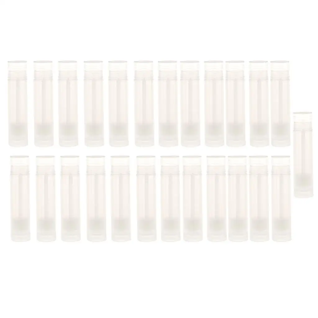 Tube de rouge à lèvres vide, bouteille cosmétique en plastique rechargeable, Tube de brillant à lèvres pour la fabrication de moules de rouge à lèvres 12.1