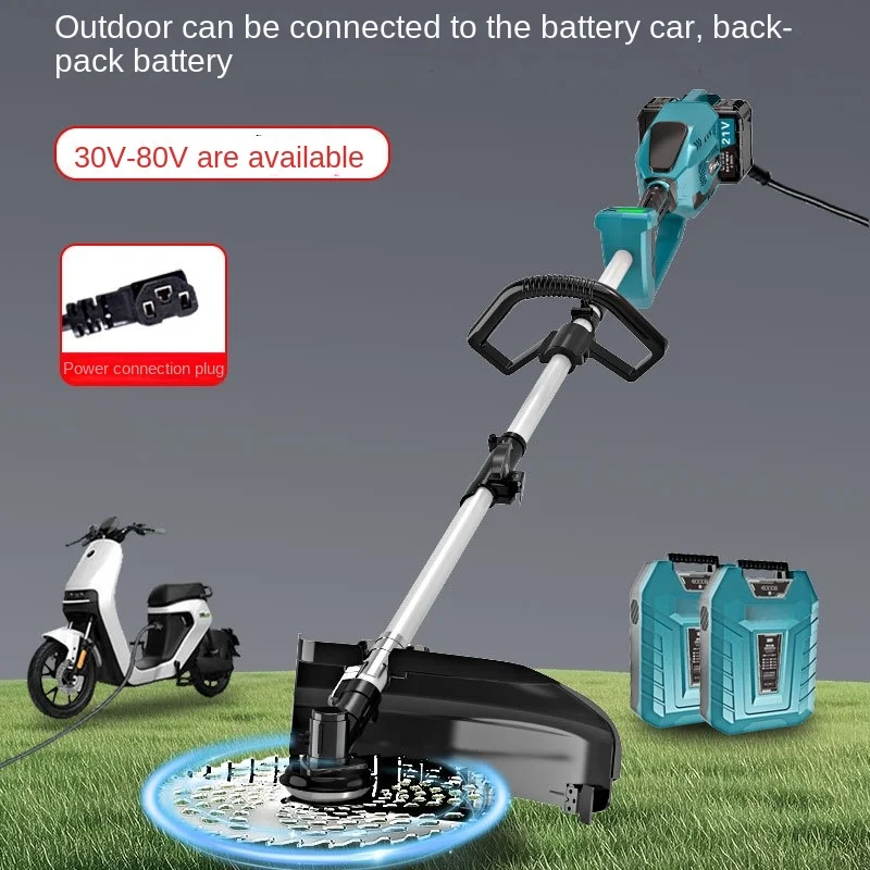

Lithium Battery 30v-80v Lawn Mower Agricultural Multifunctional Backpack High Power Landscaping And Weeding Desbrozadora Batería