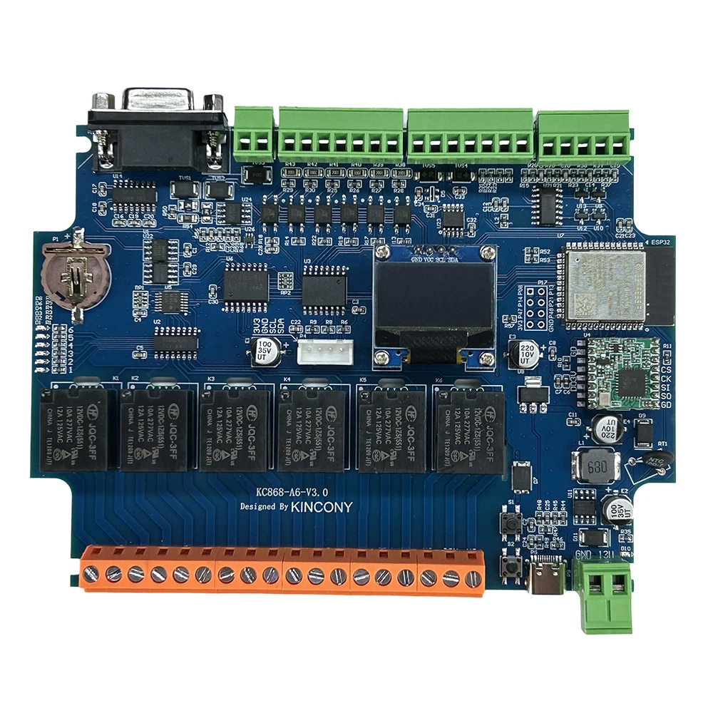 KC868-A6v3 ESP32-S3 6-kanałowy moduł przekaźnikowy LoRa ESPHome Home Assistant KCS V3 MQTT HTTP RS485 Modbus Inteligentny Dom DIY — zdjęcie produktu 6