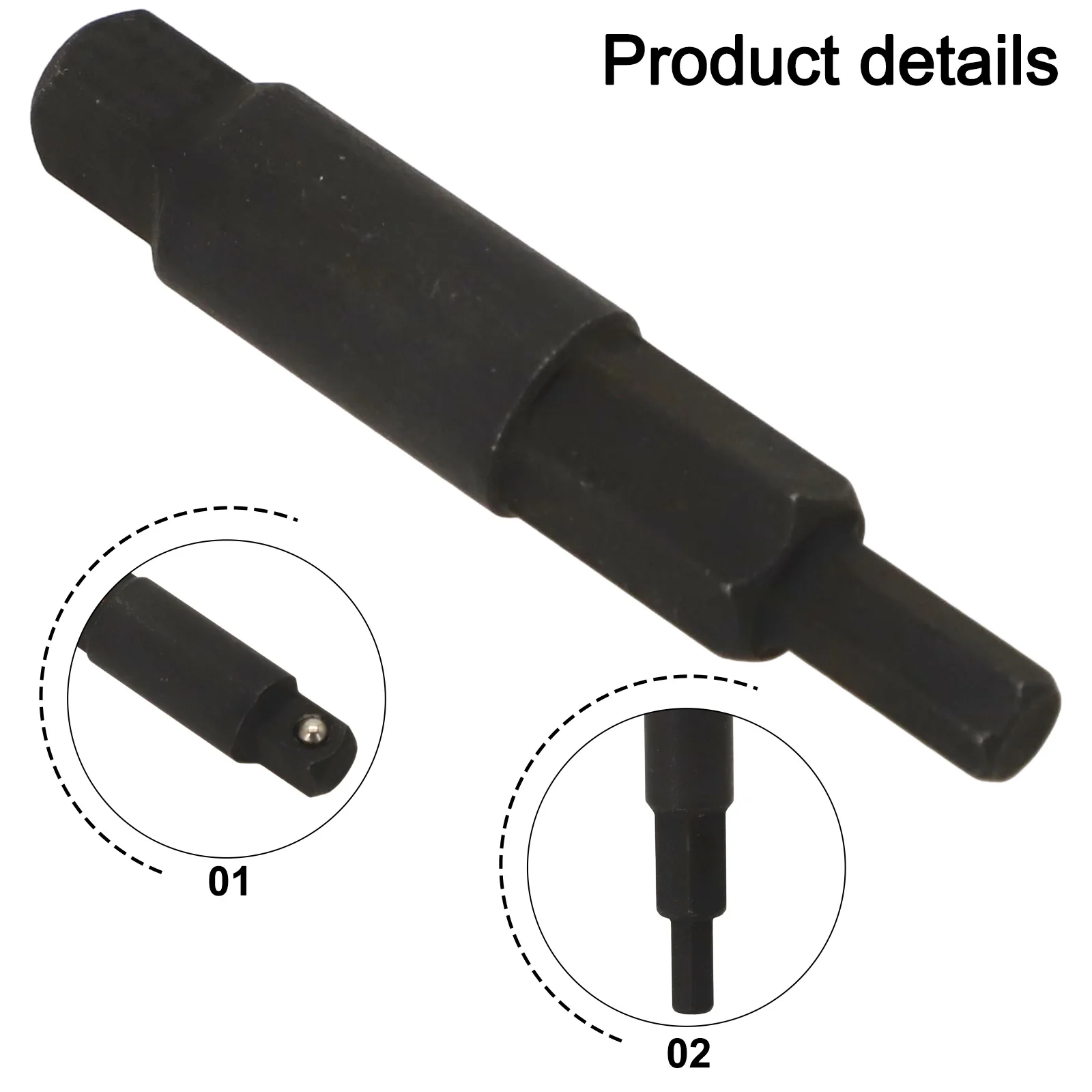 Ratcheting Hex and Square Wrench Set for Air Conditioning and Refrigeration Systems Including 3/16 1/4 5/16 3/8 Inch Heads