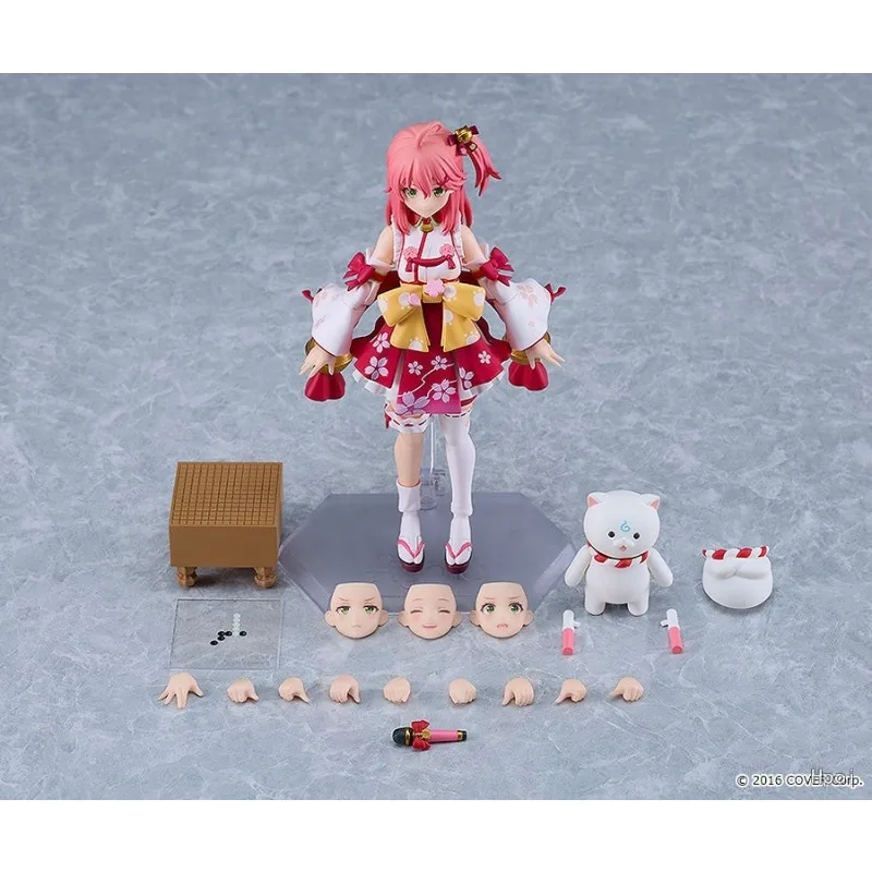 Max Factory Original Figma Series # 642 Hololive Star Street Comet Anime Mobile Doll Model Handmade Toy Gift Collection