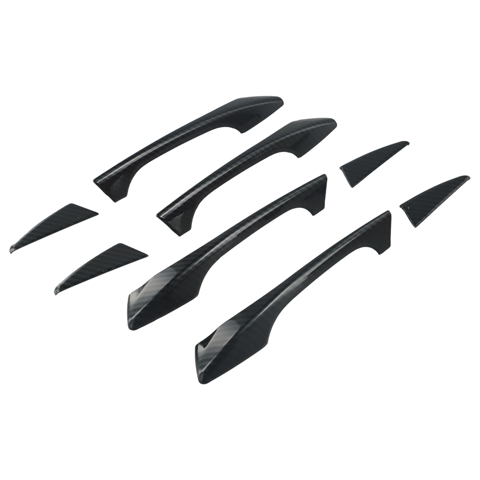 ABS Handle Bowl Carbon Fiber Handle Bowl Covers Existing Scratches Easy Installation Prevents Scratch And Abrasion Car Feeling