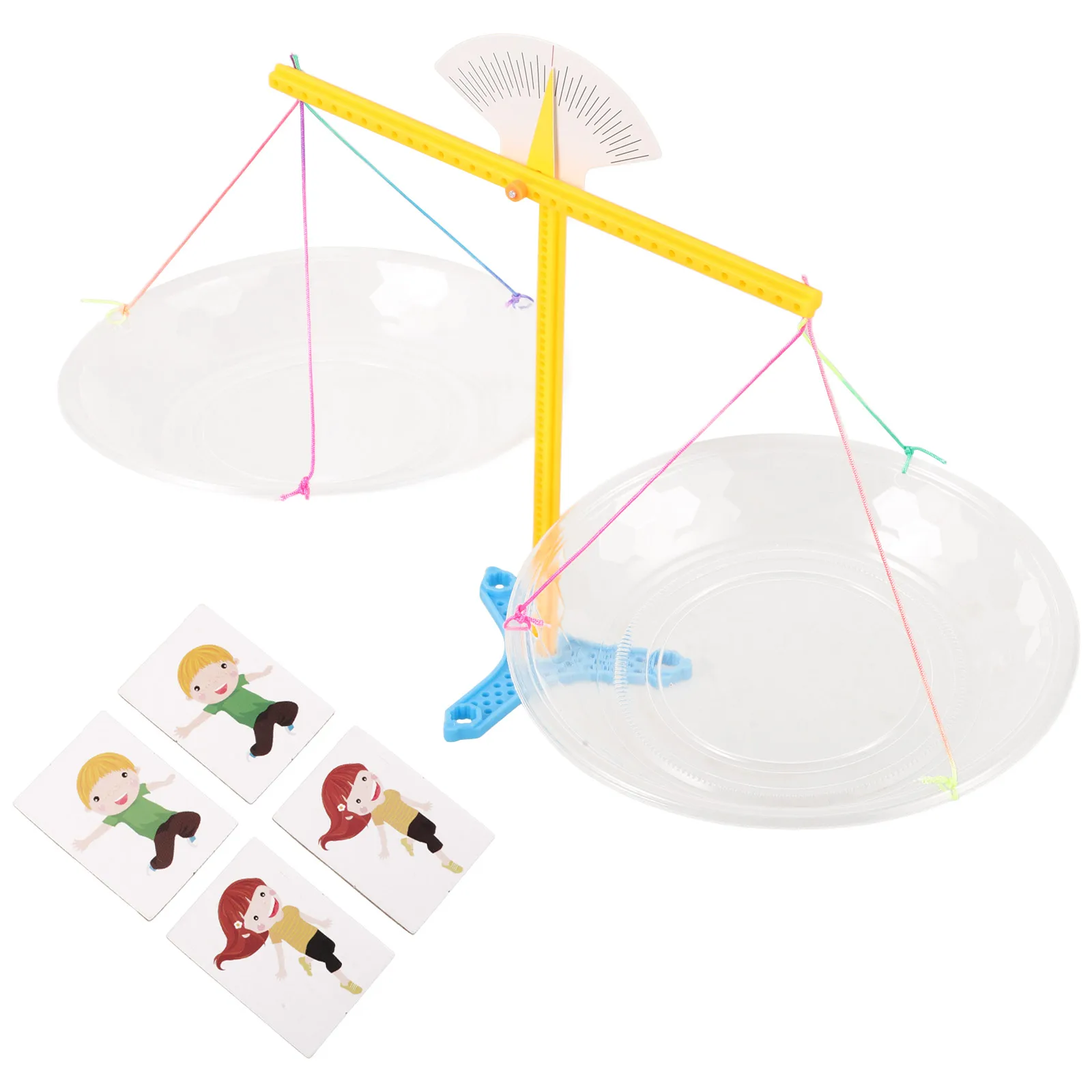 

1 Set Diy Balance Scale Self-Assemble Kit Educational For Kids Science Projects Handmade Plaything Interactive