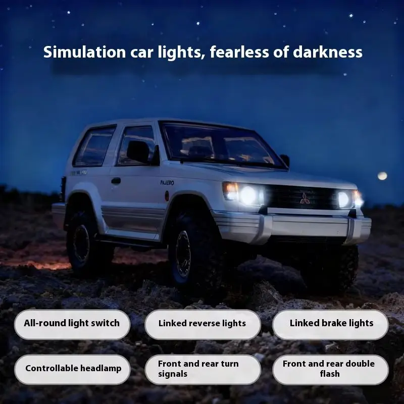 Landa New LD1297S Pajero Bulk Version KIT Remote Control Car Off-Road Vehicle 4WD for Boys Complete Ready-to-Run RTR Vehicle