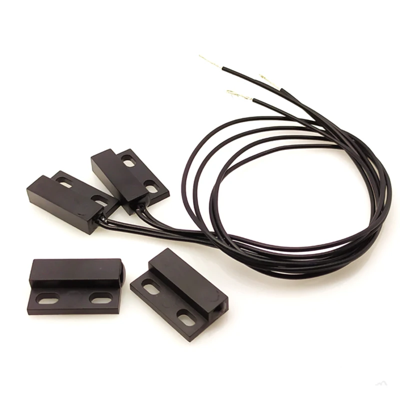 GPS-23 Magnet Normally Open Proximity Switch Magnetic Control Reed Switch Plastic Package With Mounting Hole And Wire