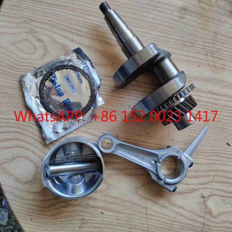 for Mitsubishi gaso-line engine parts GM291L GM301 GB290 GB300 GT1000 piston ring connecting rod crankshaft