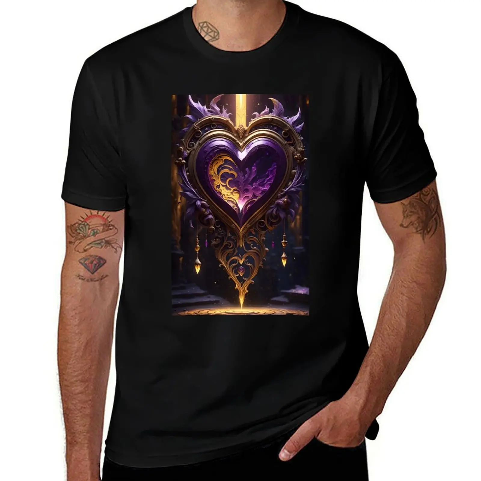 

Heart #2 T-Shirt cotton t shirts man 100% printed t shirts for man T-Shirt