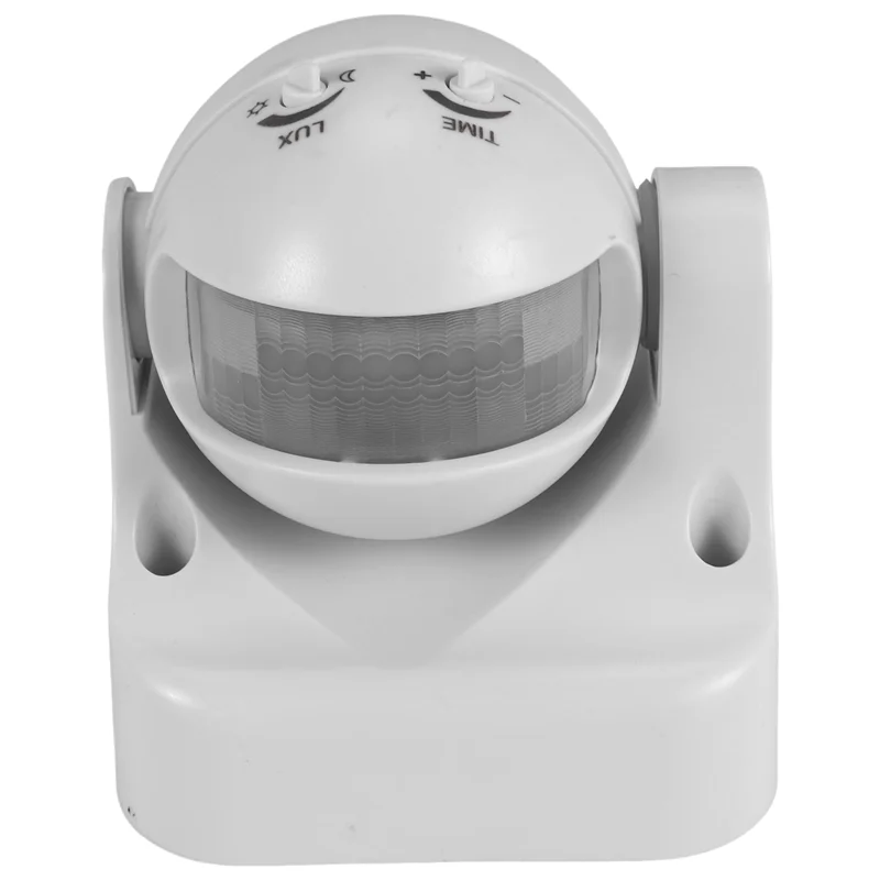 F-T PIR Infrared Motion Sensor AC110V-220V Motion Detector Adjustable Switch For Indoor And Outdoor Multiple Scenarios