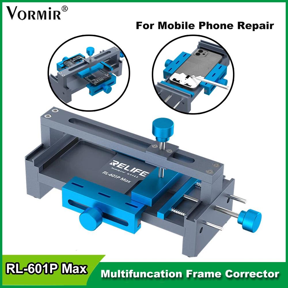 

RELIFE RL-601P Multifunctional Middle Frame Corrector For iPhone 11-15PM LCD Screen Removal Back Cover Glass Disassembly Repair