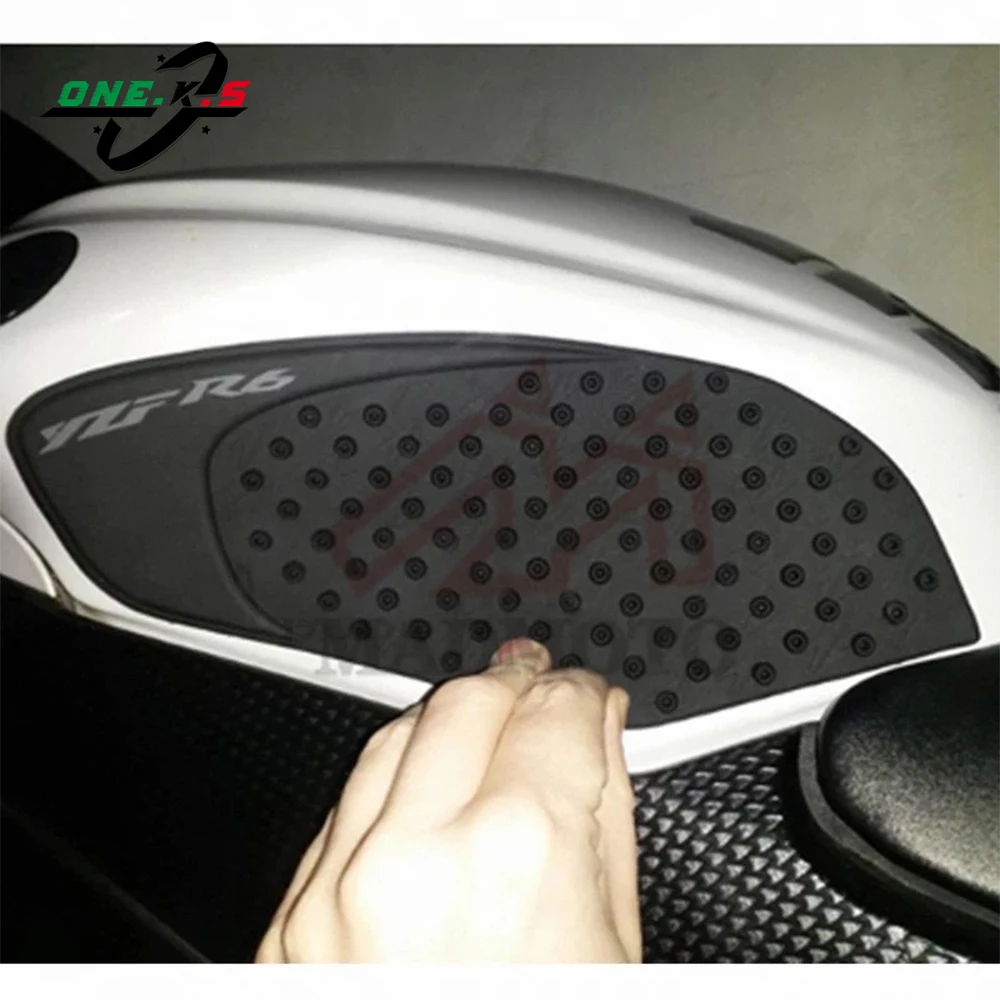

Practical Motorcycle Fuel Tank Sticker For YAMAHA YZF-R3 YZF-R6 YZF-R25 06-18 Side Decals Gas Knee Grip Protector Traction Pads