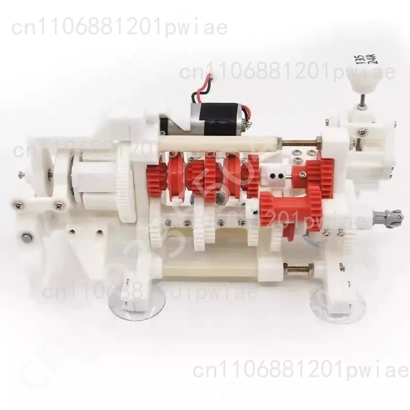 Car Gearbox Model  Forward Gear Reverse Gear with Clutch Demonstration Shift Process and Half Clutch State