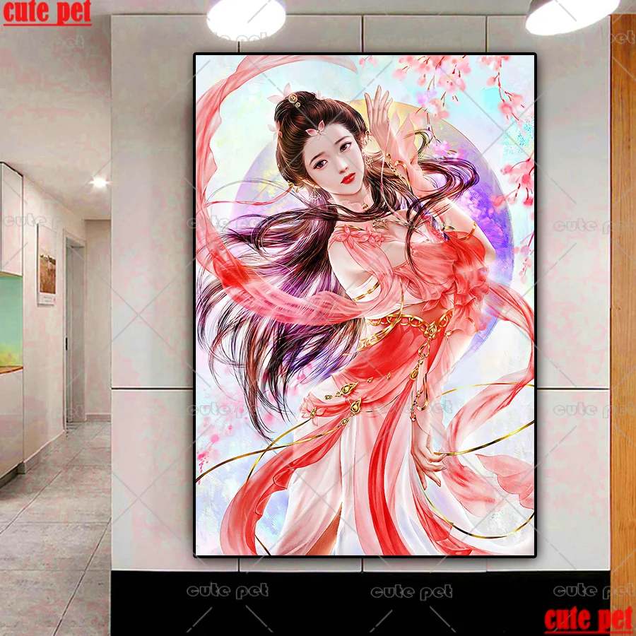 

Full Diamond Painting Classical woman DIY Diamond Painting "fantasy beauty" Embroidery handicraft Cross Stitch rhinestone Decor