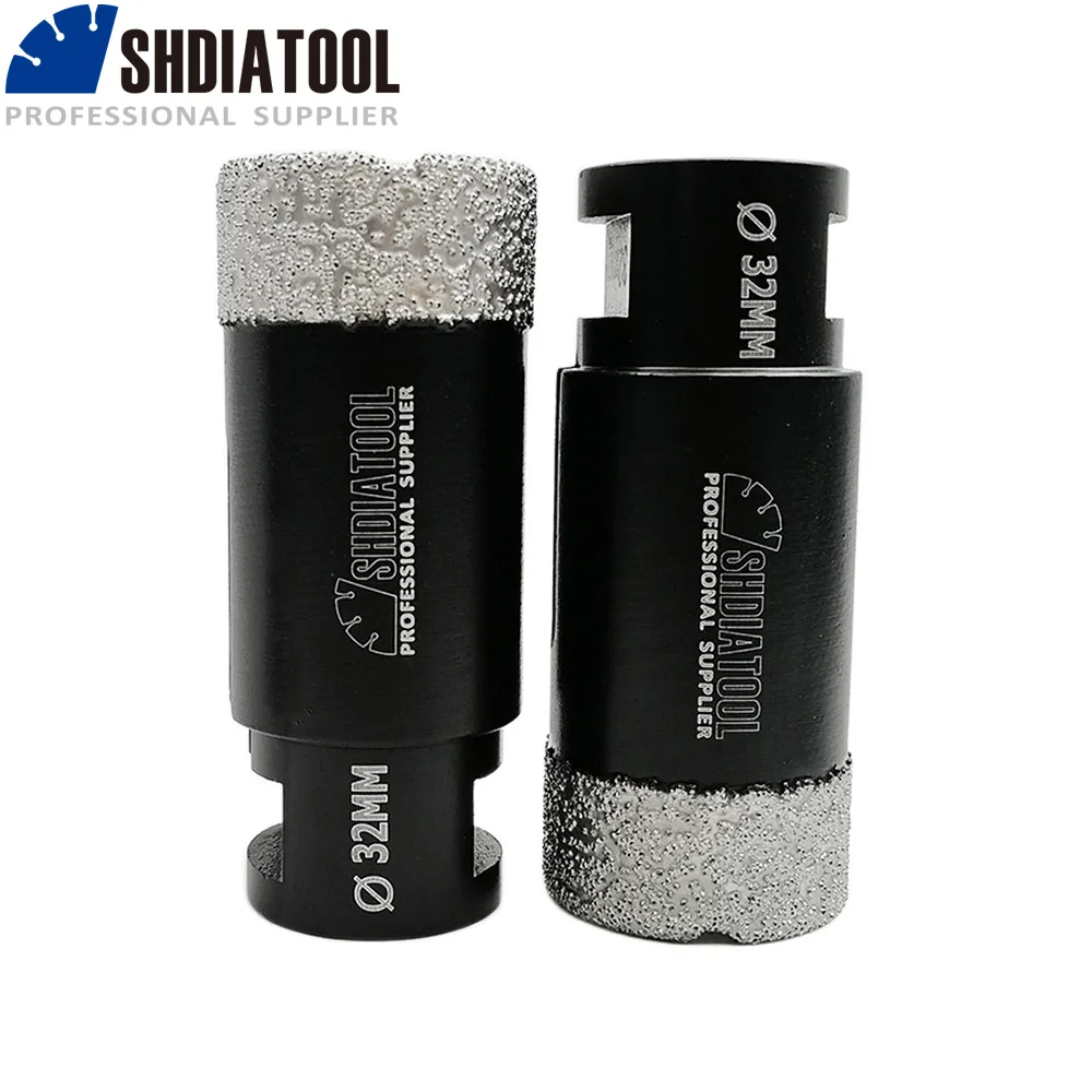 SHDIATOOL Dia6-100 mm Diamantbohrer, 1 Stück, vakuumgelöteter Marmor, Keramikfliesenbohrer, M14, Granit, Lochsägenöffner – Detail 8
