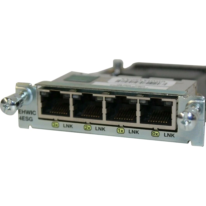 Imagem -02 - Original para Cisco Roteador Módulo de Expansão Ehwic4esg Gigabit Ethernet de Portas Placa de Cartão de Interface Wan de Alta Velocidade Reforçada