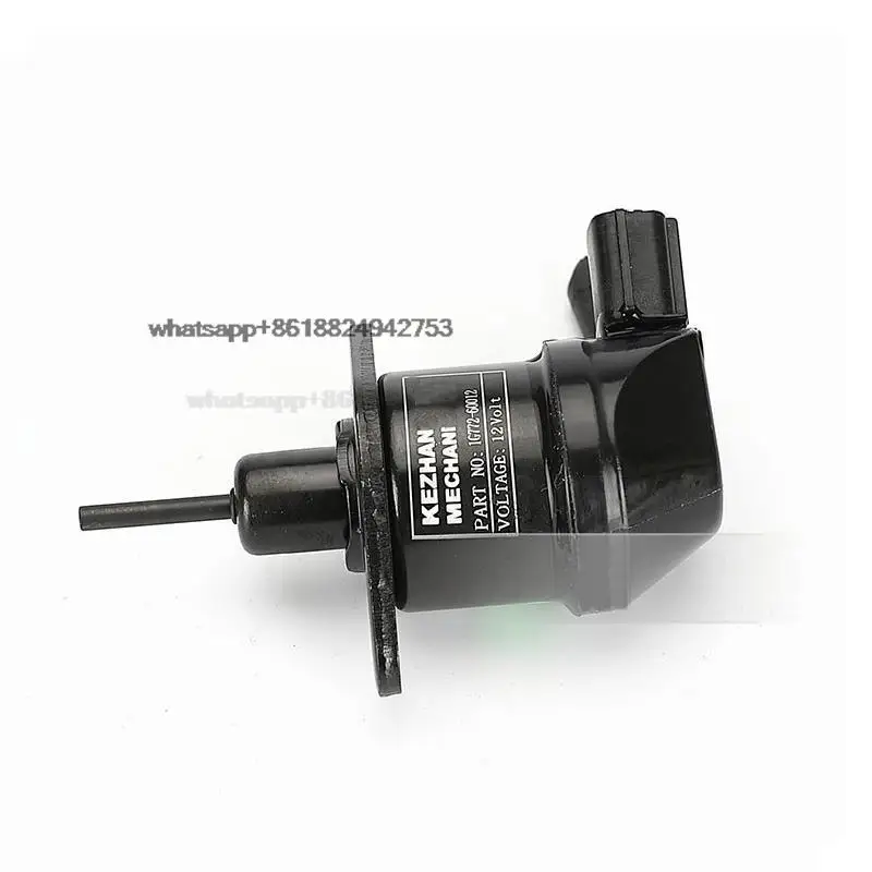 Hot sale 12v excavator stop solenoid  1G772-60012