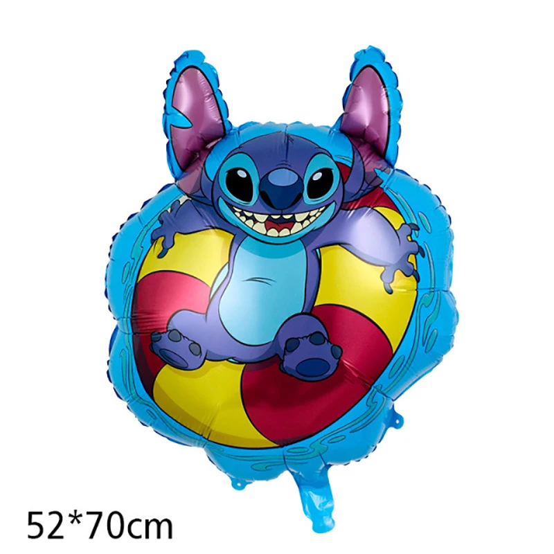 Cartoon Disney Stitch Balloons Aluminum Film Balloon Stitch Kids Birthday Party Decoration Balloon Baby Shower