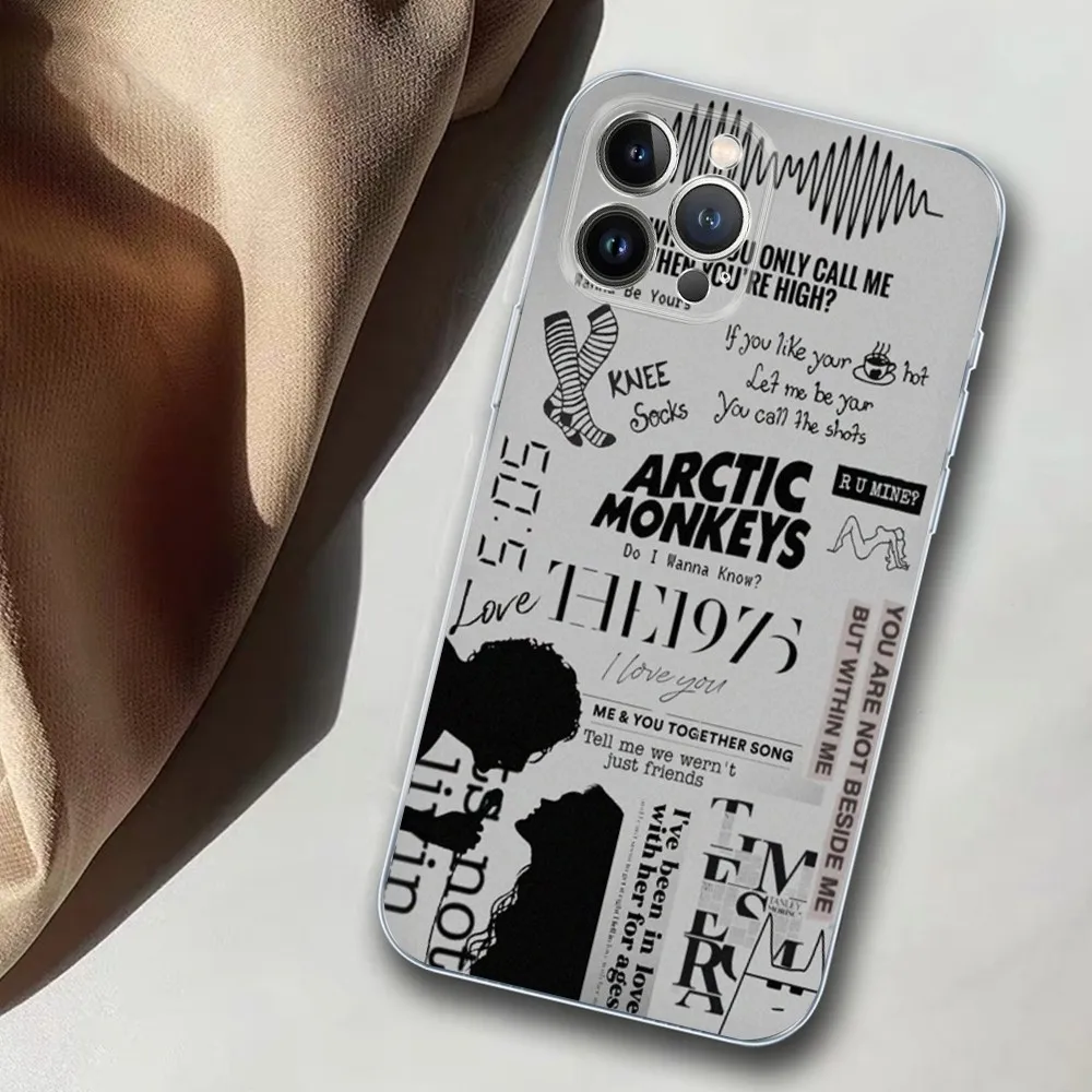 Funda de teléfono Arctic Monkeys para iPhone 14 11 12 13 Mini Pro XS Max, Funda 6 7 8 Plus X XR SE 2020