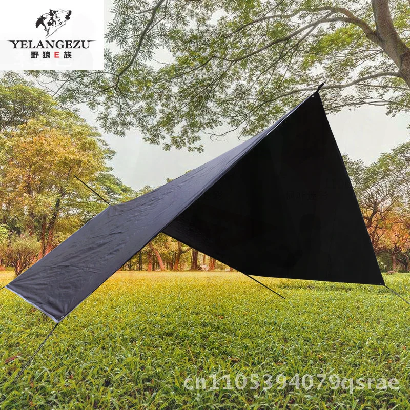 سداسية المظلة في الهواء الطلق التخييم خيمة الكلمة حصيرة 360x280 سنتيمتر مقاوم للماء غير نافذ للمطر Sunproof البوليستر منقوشة القماش متعددة الوظائف #1