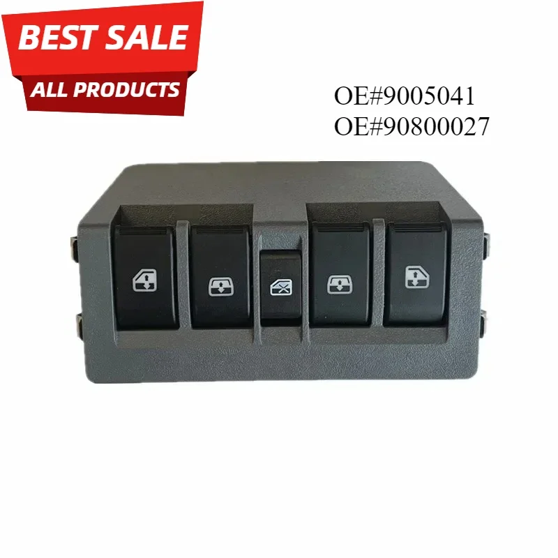 

For Chevrolet New Sail 2010-2014 9005043 9005041 Power Car Window Glass Lifter Switch 5 Buttons Car Accessories 90800027