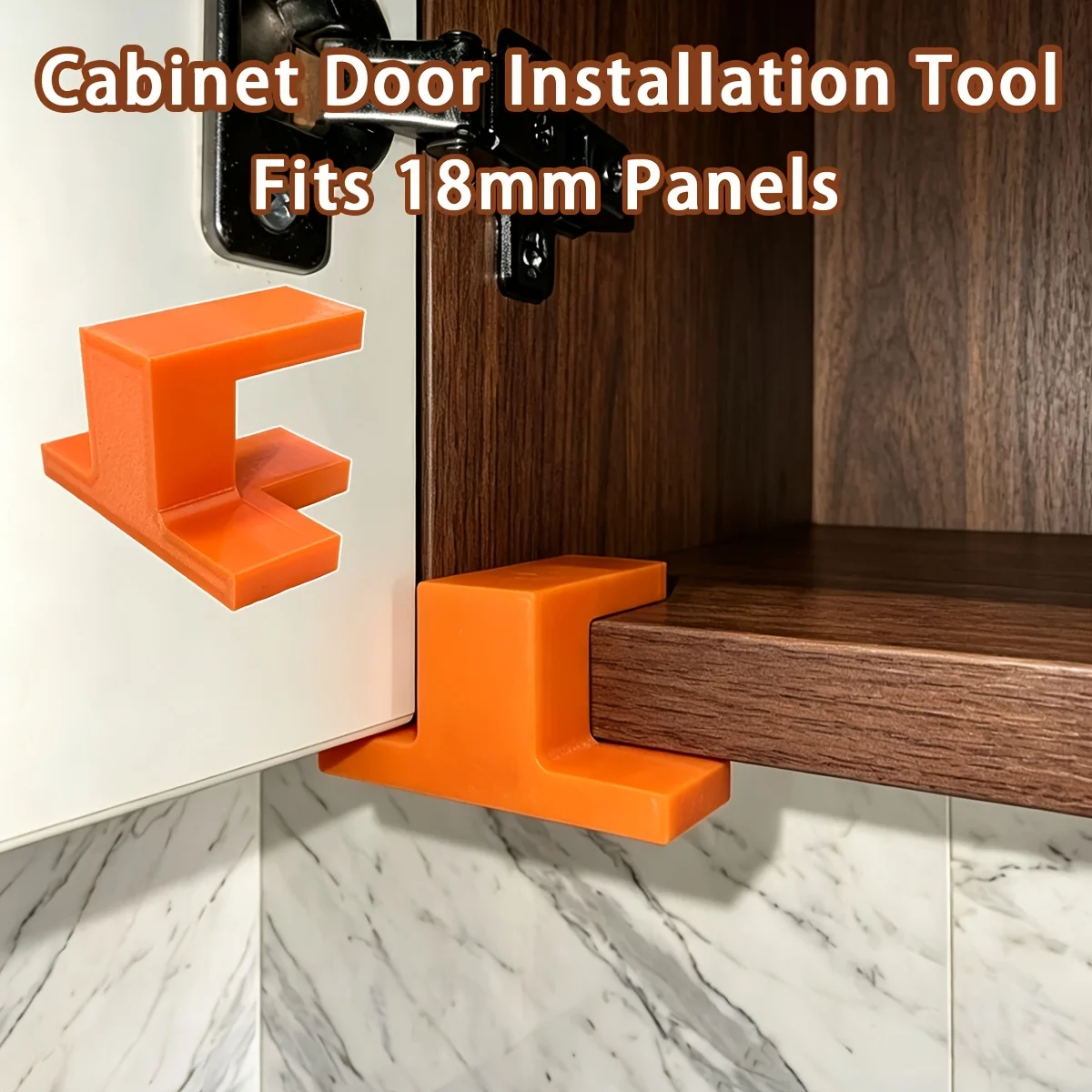Cabinet Door Installation Fixture, Woodworking Locator, T-Shaped Corner Code, Cabinet Door Installation Tool