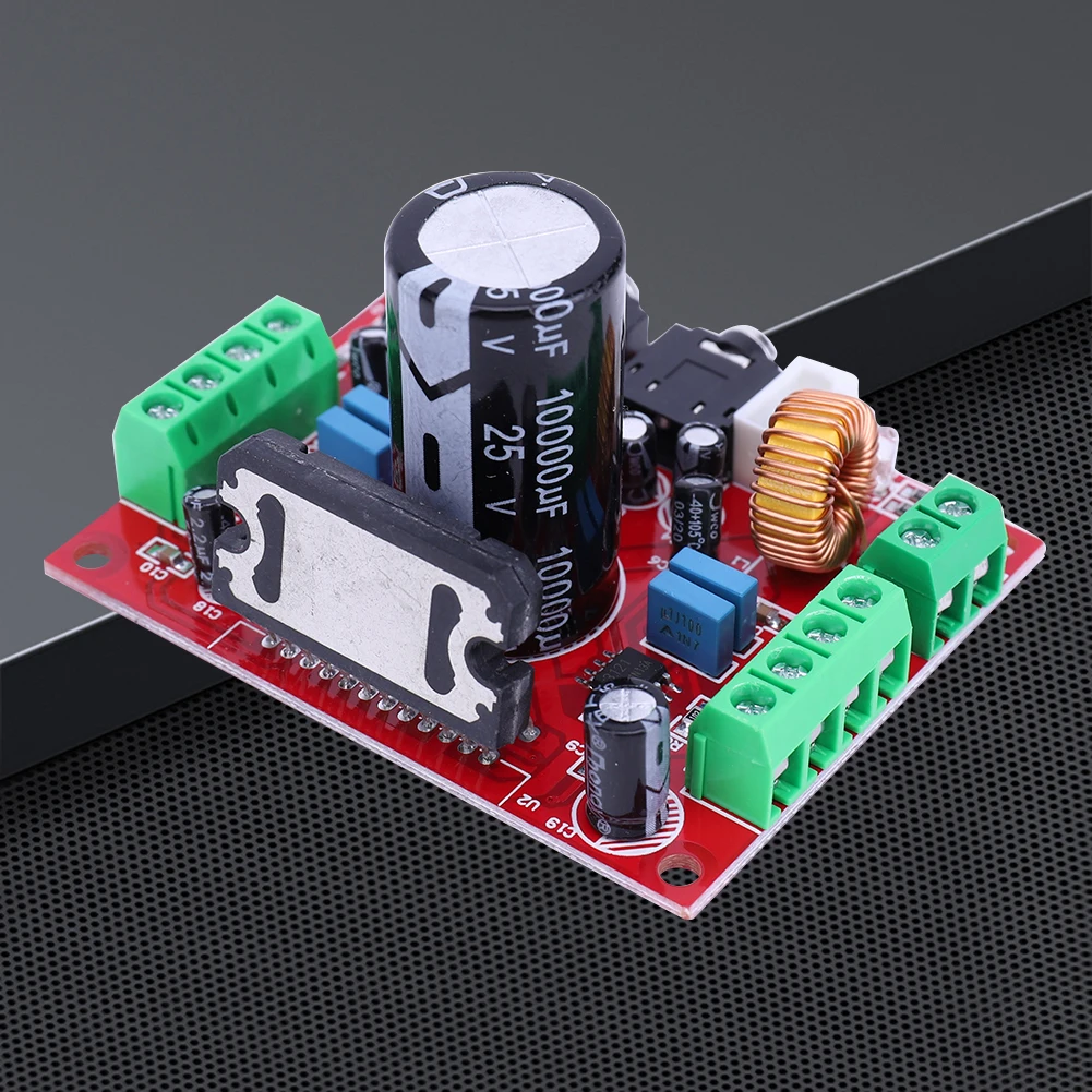 Fever Class Digital Amplifier Board 4x50W TDA7850 Stereo Amplifier Module 4 Channel with BA3121 Noise Reduction for Auto Audio