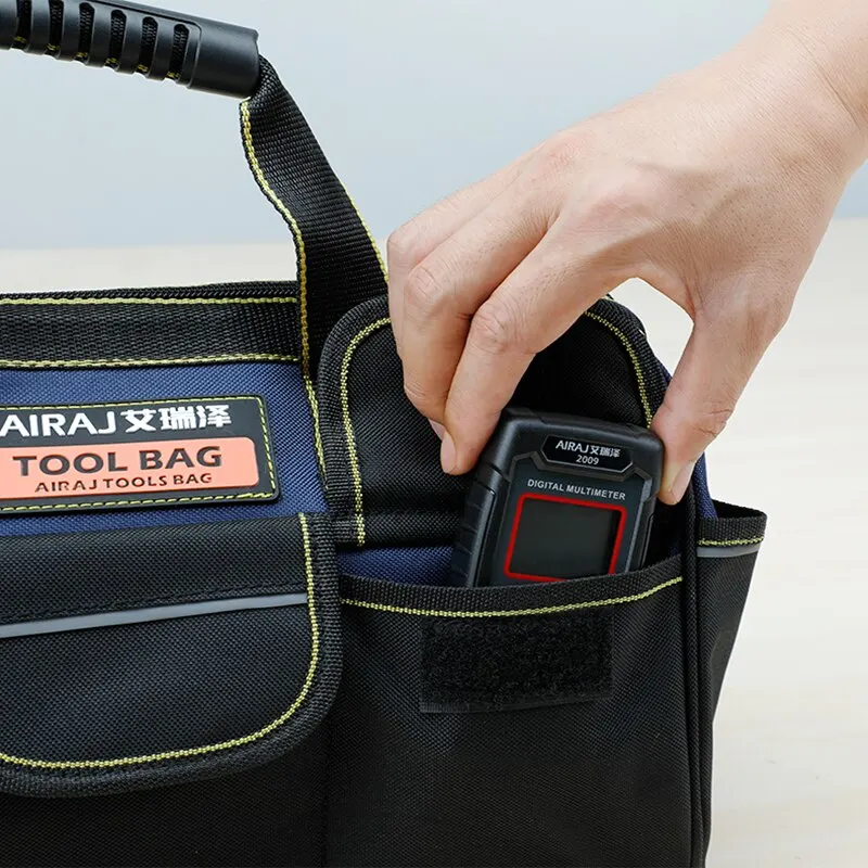 AIRAJ 1680D Multifunctional Tool Bags Oxford Cloth Electrician Bags Waterproof and Wear-Resistant High Capacity Storage Bags