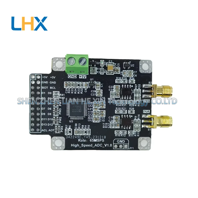 AD9238 high-speed ADC data acquisition analog-to-digital converter module dual 12-bit 65M parallel interface