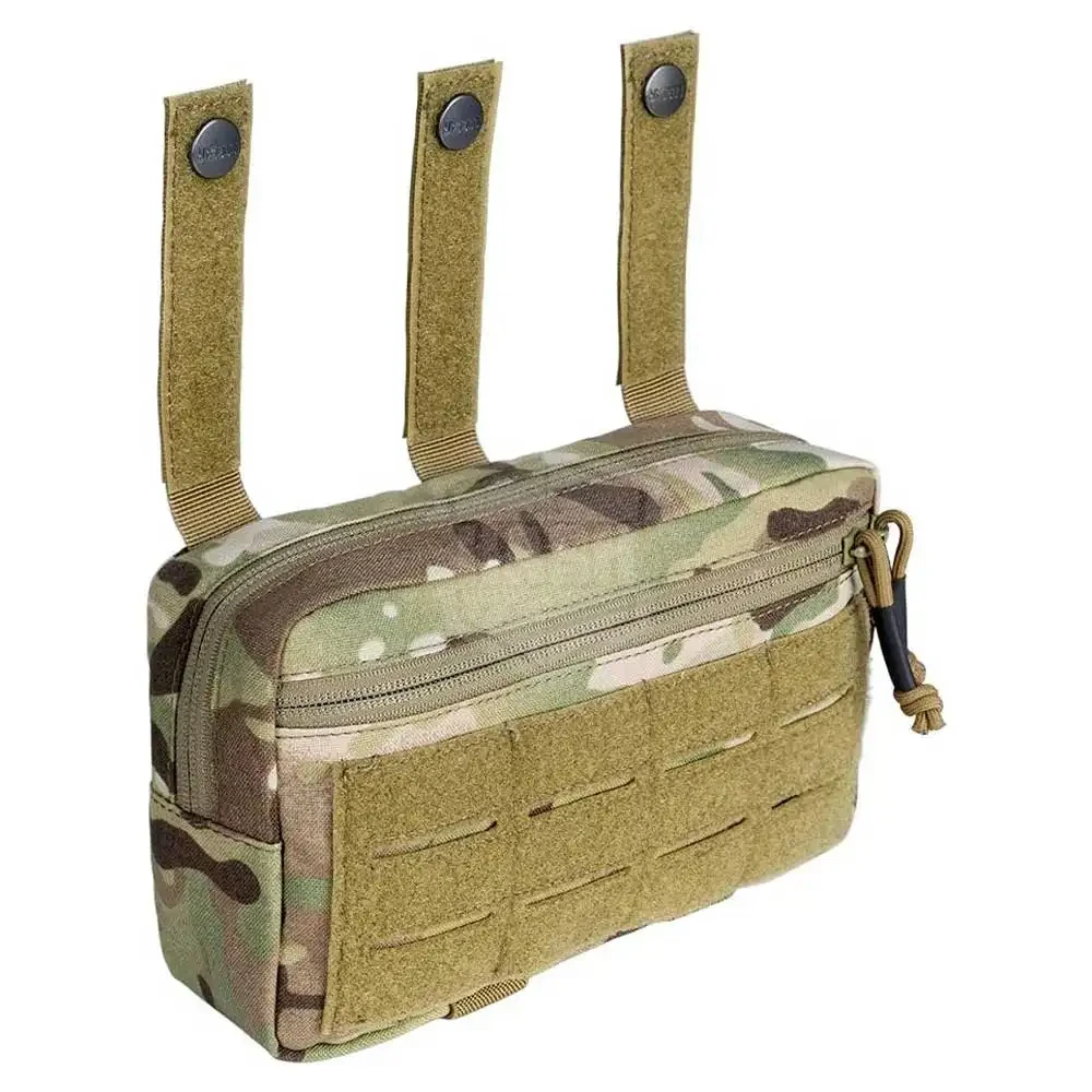 Tactical  MOLLE Adimin Dump Pouch Sub Abdominal Drop Pouch EDC Bag Accessory Utility Pouch Dual-Purpose Tool Bags