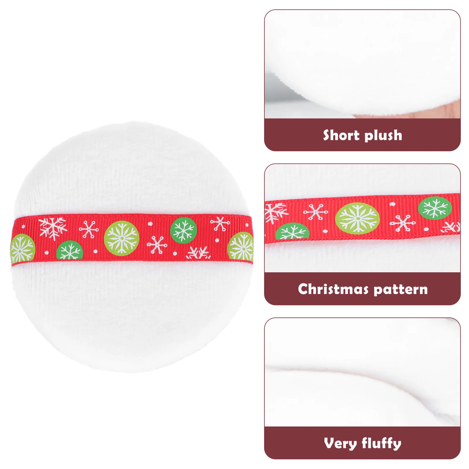 6Pcs Makeup Puff Powder Puff Soft Supple Applicator for Foundation Concealer Blush Highlight Face Beauty Tool