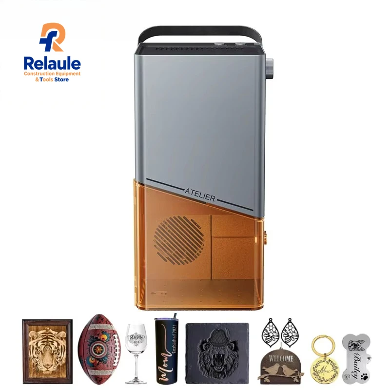 

Laser Potente Atomstack AI Atelier 12W Diode Galvo Laser Engraving Machine with Personalise Wood Leather MDF Metal
