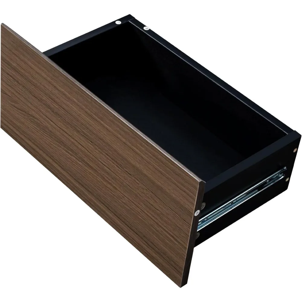 Expandable Coffee Table, Living Room Center Table, Two Storage Drawers, Large Rectangular Coffee Table, Suitable for Living