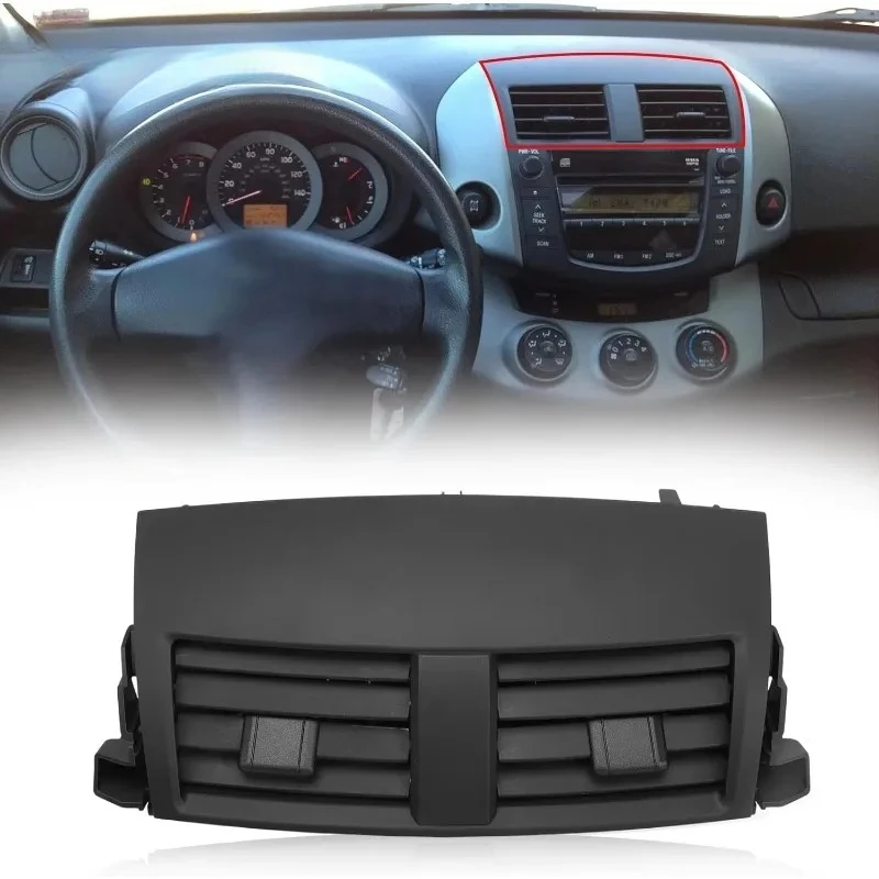 

Для Toyota RAV4 2006-2012 центральная приборная панель, розетка переменного тока, крышка панели вентиляционного отверстия 5567042060B0 55670-42060-B0