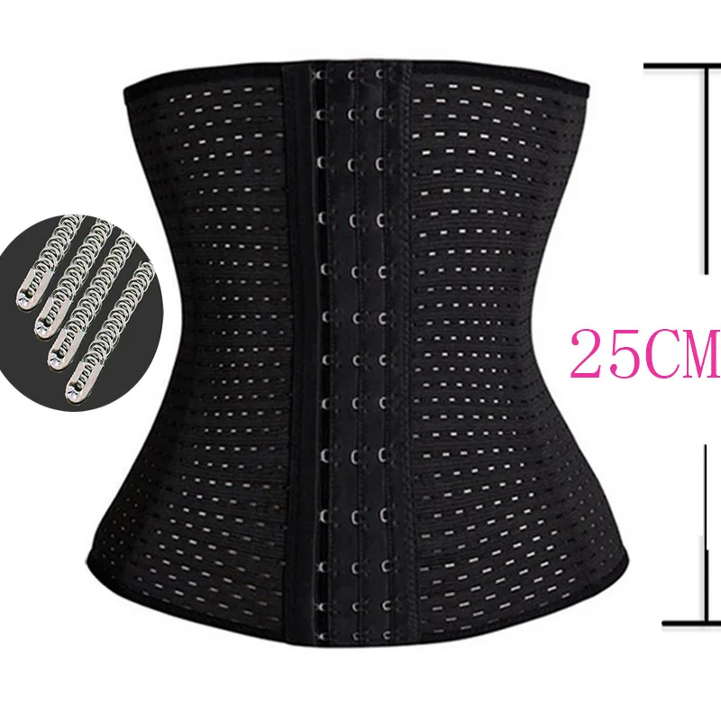 Women Waist Trainer Body Shapers Slimming Cummerbunds Belt Modeling Strap Steel Boned Postpartum Band Plus Size 5XL