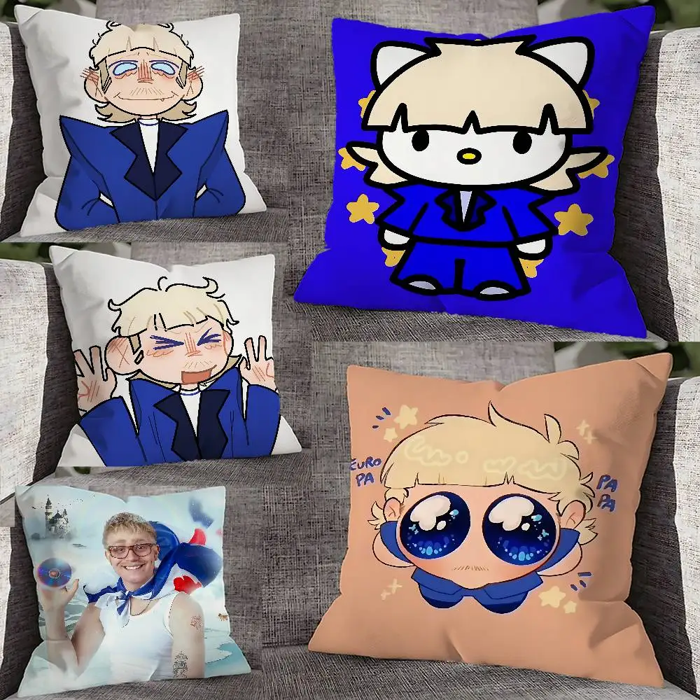 J-JoostS K-KleinS Pillow Case For Sofa Decor Car Office Room Printing Cushion Cover Decorations and Protector