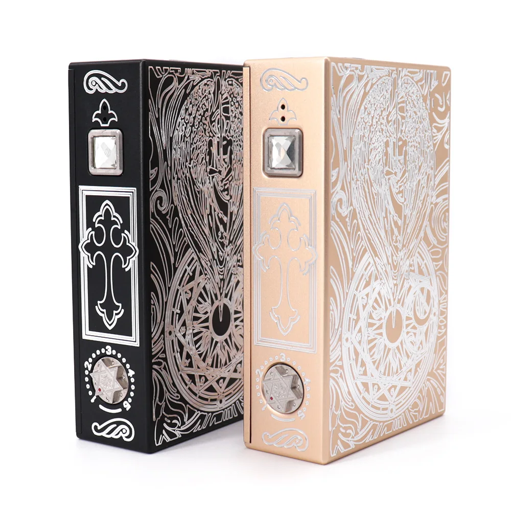 

Marvec Guardian Angel Box Mod Vape Voltage Changeable Dual 18650 218W Vape Box Aluminum Alloy 510 Vape Mods for RDA RTA Tank