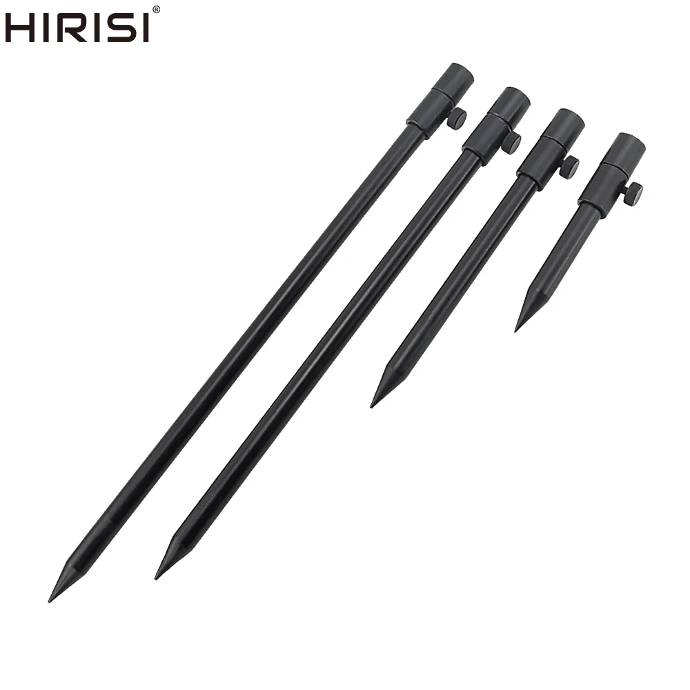 

2 x Carp Fishing Bank Sticks Aluminium Black Rod Pod Diameter 16mm Fishing Accessories