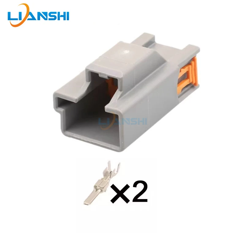 7282-6445-40 7283-6445-40 2Pin Connector For Toyota Honda Fan Motor Speaker Wiring Harness Plug For Tesla Model S/X