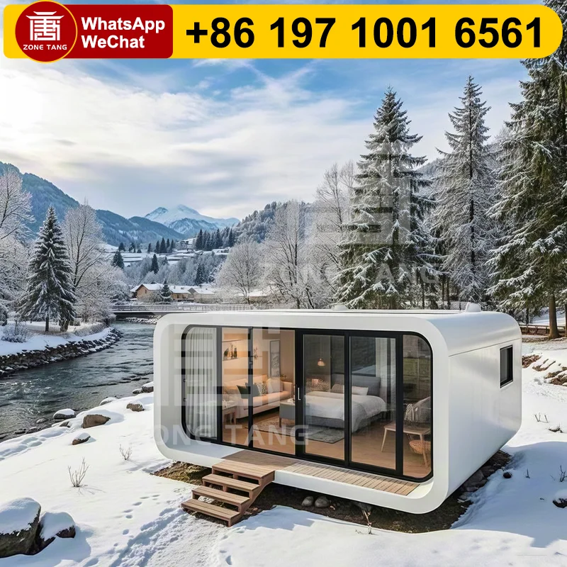 

Modular Prefabricated House Hot Selling Customize Design Capsule Houses Prefab Tiny House Luxury Modern Luxury Mobile Homes Home