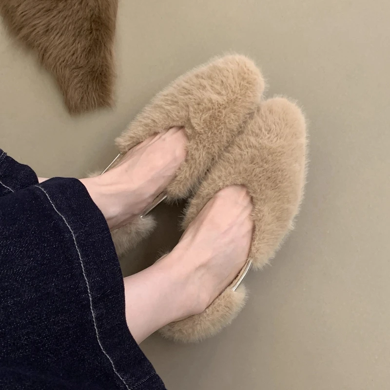 

SUOJIALUN Spring New Women Flat Shoes Fashion Weave Round Toe Ladies Casual Mary Jane Shoes Soft Flat Heel Casual Single Shoes