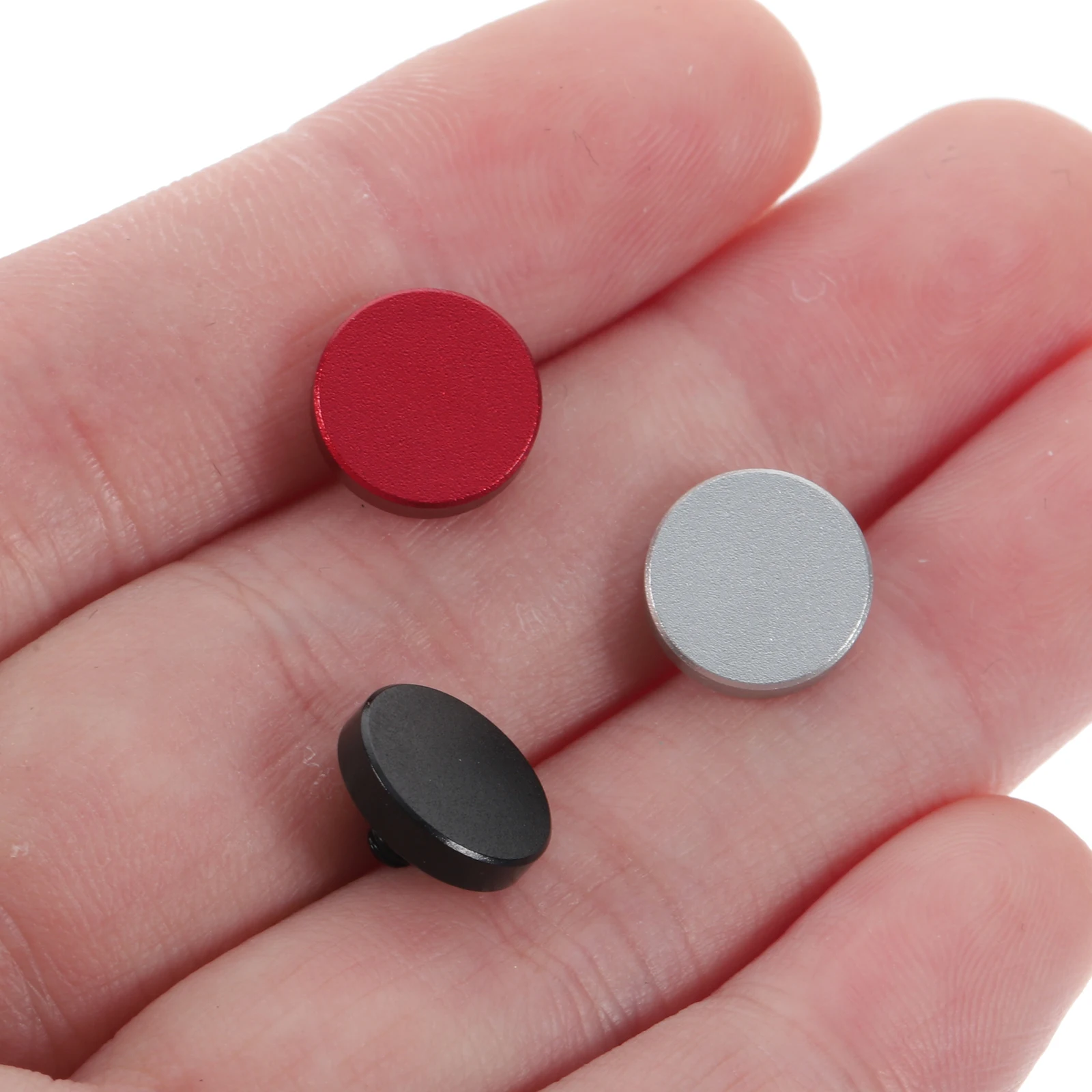 

3Pcs Shutter Release Button Aluminum Alloy Camera Accessory Refined Design Precise Photography Results Shutter Release Button